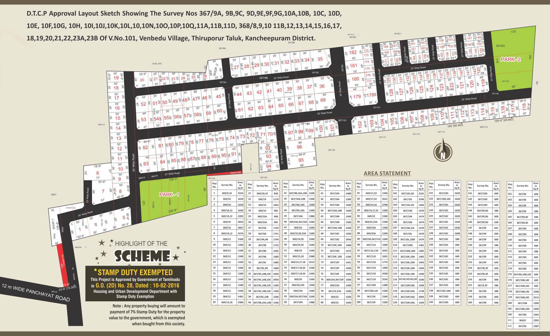 Metro OMR Castle City Layout